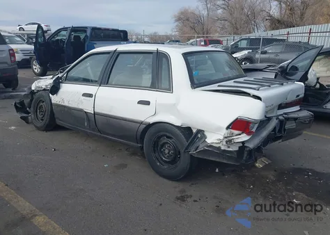 1992 Mercury Topaz Lts z USA, uszkodzony, nr VIN 1MEPM38U4NK621604